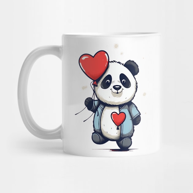 Panda Love by DavidLoblaw